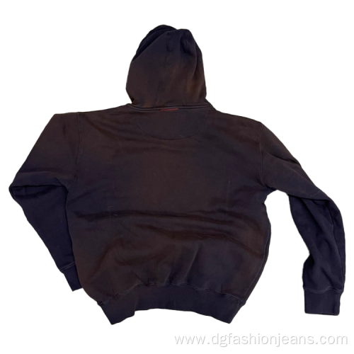 Washed Hoodie French Terry Men's Hoodies